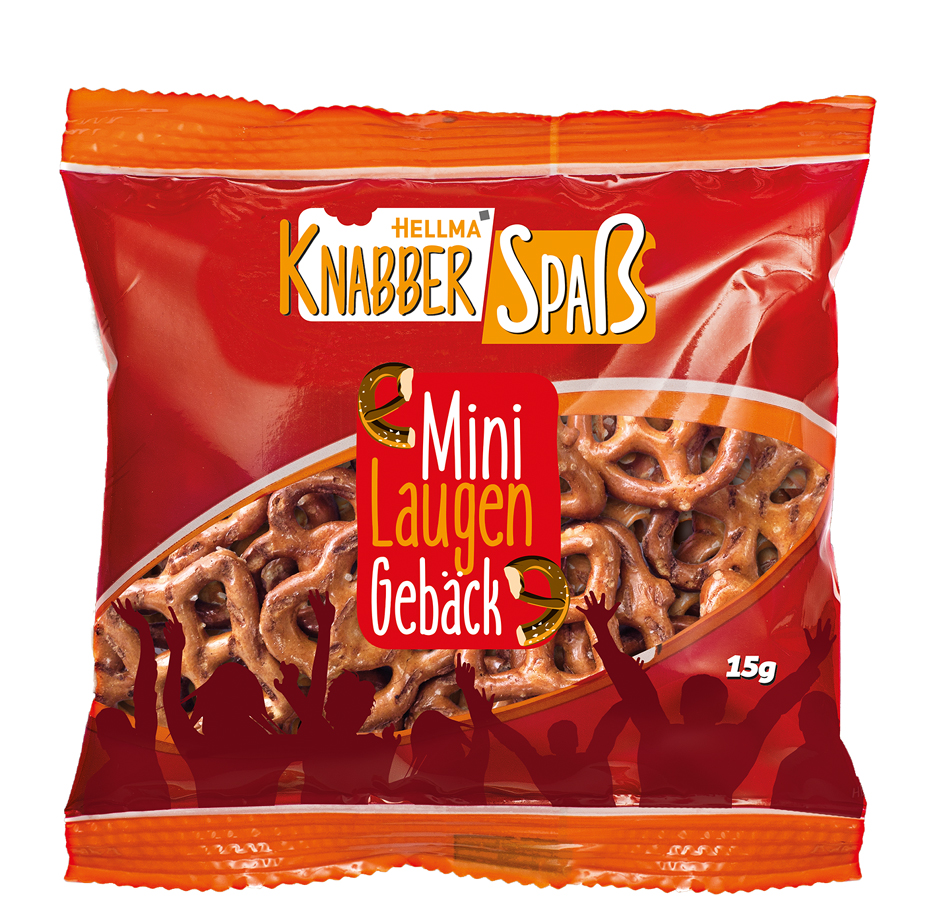 4003148715160 -  Knabberspaß Mini Laugengebäck Laugengebäck 70x 150 g