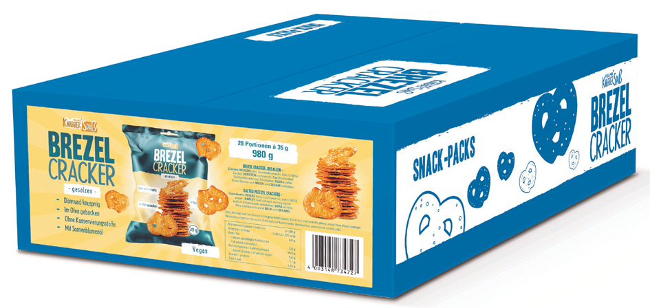 4003148734727 - Brezel Cracker im Portionsbeutel à 35 g