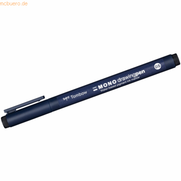 4003198110229 - Tombow Fineliner MONO drawing pen schwarz Strichstärke 05