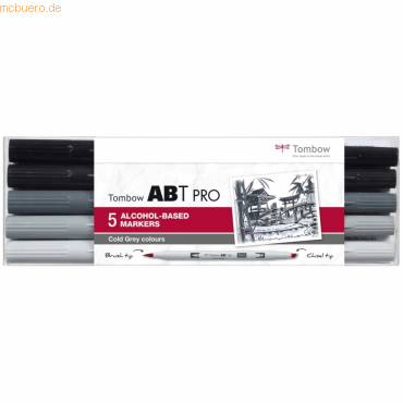 4003198150041 - Dual-Fasermaler ABT Pro Keilspitze Pinselspitze Alkoholbasis VE