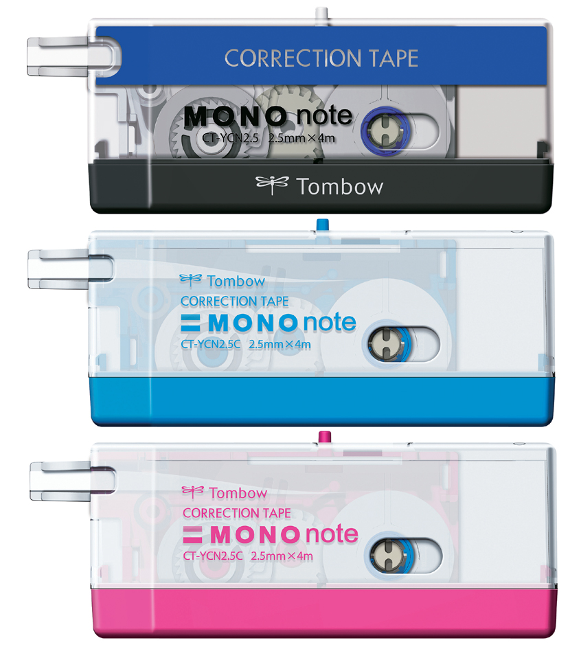 4003198406209 - Tombow Korrekturroller MONO note 25 mm x 4 m schwarz