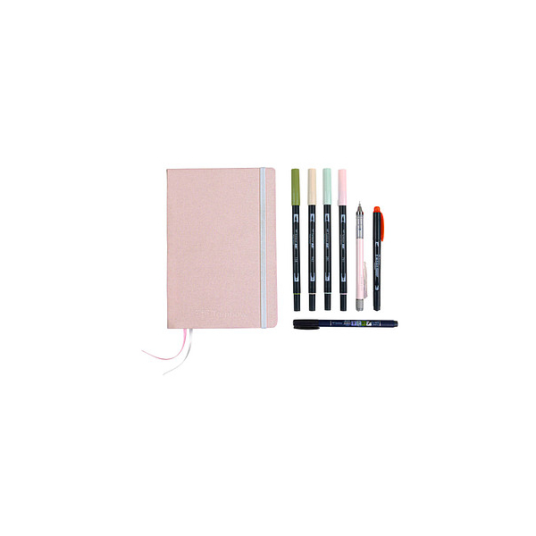 4003198950276 - Tombow Creative Journaling Kit PASTEL inkl Notizbuch