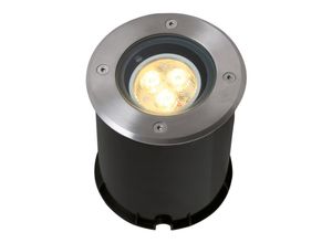 4003222778074 - Näve Leuchten LED- Bodeneinbauleuchte Forto (Farbe stahl-blank)