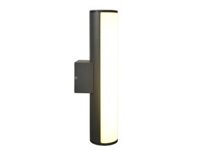 4003222818794 - Näve Leuchten LED Außenwandleuchte FLAIR mit LED Platine (Farbe grau)