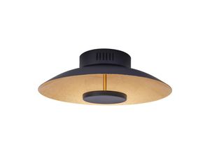 4003222867310 - Näve Leuchten LED Deckenleuchte FIRENZE D 40 cm (Farbe schwarz-gold)