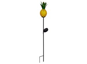 4003222875179 - Näve Leuchten LED-Solar Erdspieß Ananas orange 81cm (Farbe orange)