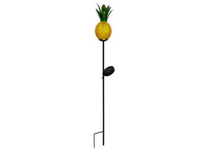 4003222875186 - Näve Leuchten LED-Solar Erdspieß Ananas orange 81cm (Farbe orange)