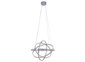 4003222878767 - Näve Leuchten LED Pendelleuchte Cosmos d 60cm chrom (Farbe chrome)