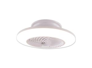 4003222880463 - Näve Leuchten LED Deckenleuchte mit Ventilator Adoranto d 55cm (Farbe weiß)