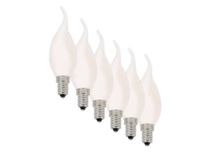 4003222883181 - Näve Leuchten 6er-Set LED-Kerze Windstoß E14 (Farbe warmweiß)