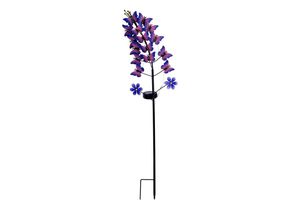 4003222887226 - Light & More LED Solar-Erdspieß Viola violett 76 cm kaltweiß