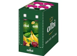 4003240944109 - albi Kirsch-Bananen-Nektar 1 Liter 6er Pack