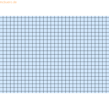 4003273014022 - 5 x Karteikarten A6 kariert blau VE=100 Stück