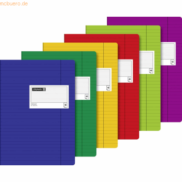 4003273111042 - 20 x Diarien A4 Lineatur 9 40 Blatt 80g qm Glanzkarton