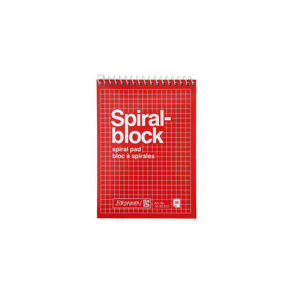 4003273338715 - Notizblock A6 weiß kariert 50 Blatt 4003273338715 Brunnen