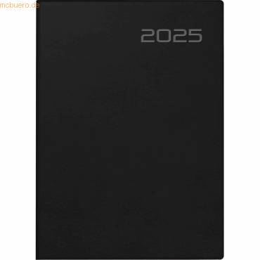 4003273784680 - Taschenkalender Technik III 10x14cm 1 Tag Seite Balacron schwarz