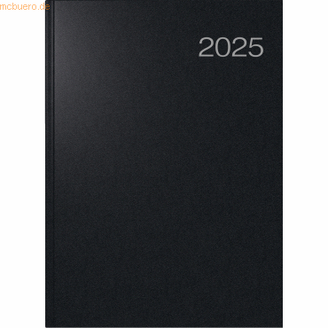 4003273785618 - Buchkalender Conform 21x291cm 1 Tag Seite Balacron schwarz 2025