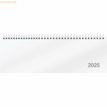 4003273785748 - rido idé 7031701005 Querterminbuch Modell ac-Wochenquerterminer (2025) 2 Seiten = 1 Woche 307 × 105 mm 112 Seiten Karton-Einband Trucard weiß