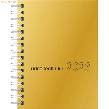 4003273789203 - Taschenkalender perfect Technik I 1 Woche 2 Seiten 10x14cm gold G 4003273789203 - Taschenkalender perfect Technik I 1 Woche 2 Seiten 10x14cm gold G