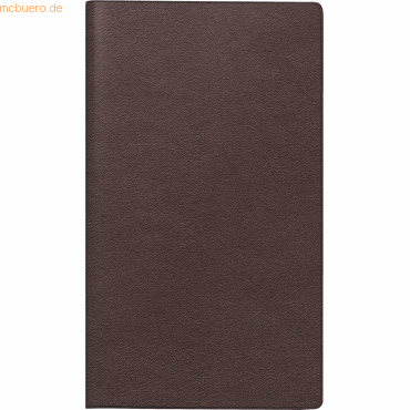 4003273791657 - Taschenkalender Miniplaner d15 87x153cm 1 Monat 2 Seiten Leder