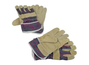 4003315704928 - M41702 Schweinsspaltleder Arbeitshandschuh Größe (Handschuhe) Universalgröße en - Brüder Mannesmann