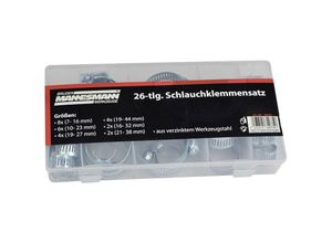 4003315849759 - Schlauchschellen M60026 Bündel-Ø-Bereich 7 bis 44 mm 1 Set - Brüder Mannesmann