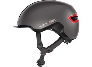 4003318669477 - ABUS Fahrradhelm Hud-Y Ace dunkelgrau