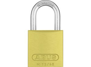 4003318802942 - ABUS Vorhängeschloss Aluminium 72 40 VE 6 Stk gelb