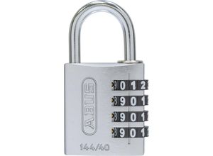 4003318823794 - ABUS Zahlenschloss Aluminium 144 40 Lock-Tag VE 6 Stk silber