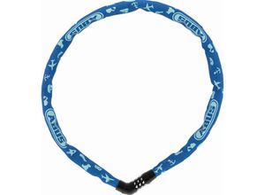 4003318868092 - Kettenschloss Steel-O-Chain 4804C 75 SYMBOLS blue