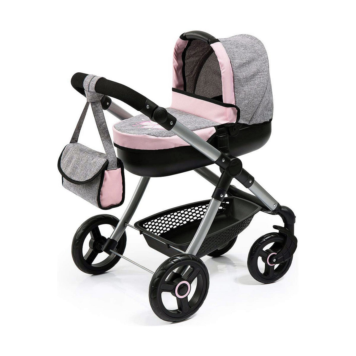 4003336126334 - Puppenwägelchen Stule Pram Grau 63 cm