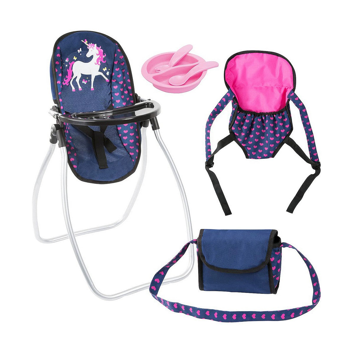 4003336405248 - Zubehör für Puppen Rosa Marineblau 9 in 1 4003336405248 - Zubehör für Puppen Rosa Marineblau 9 in 1