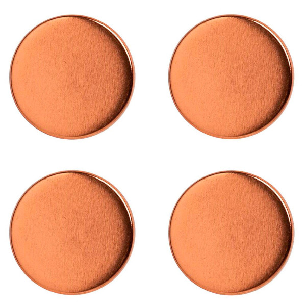 4003368112350 - Haftmagnete 11235 rund 23x9mm (ØxH) rosegold 4003368112350 11235 4 Stück