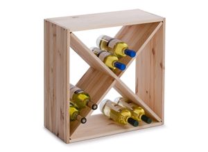 4003368131702 - 13170 Weinregal Naturholz Kreuz 52x25x52 4003368131702 - 13170 Weinregal Naturholz Kreuz 52x25x52