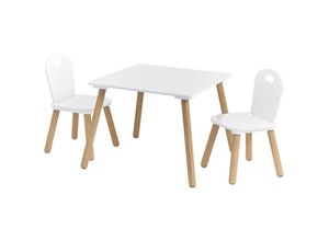 4003368135014 - Scandi Kindermöbelset 2 Stühle + Tisch Kindermöbel Zeller