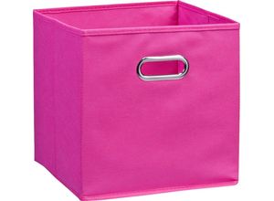 4003368141169 - Organizer ZELLER PRESENT Aufbewahrungsboxen Gr B H T 32 cm x 32 cm x 32 cm pink Aufbewahrungsbox Ordnungsboxen Aufbewahrungsboxen