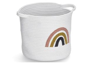 4003368144818 - Present - Geflochtener Aufbewahrungskorb rainbow ø 32 cm