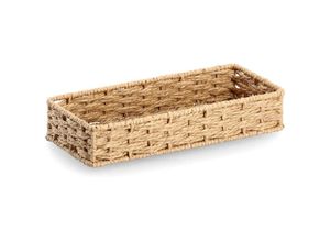 4003368152110 - - Schreibtischorganizer aus Papiergeflecht 24 x 11 x 45 cm