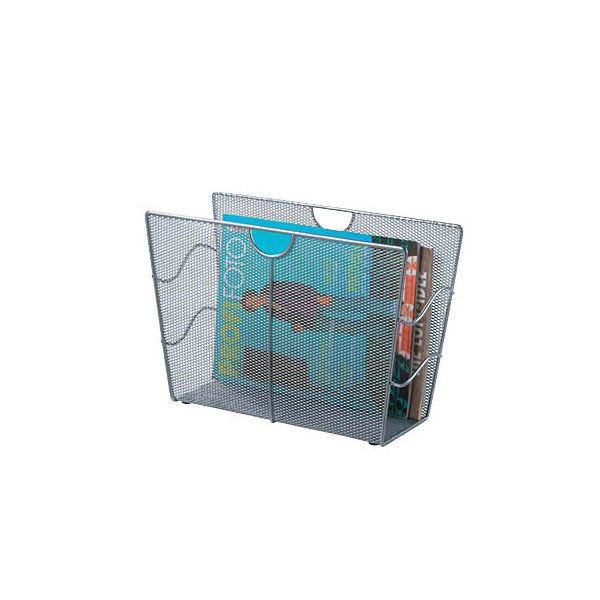 4003368177182 - Mesh Zeitungsständer Stylischer Zeitungskorb schafft Ordnung in Wohnzimmer oder Büro Maße 39 x 175 x 27 cm silber 4003368177182 - Mesh Zeitungsständer Stylischer Zeitungskorb schafft Ordnung in Wohnzimmer oder Büro Maße 39 x 175 x 27 cm silber