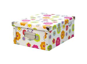 4003368178530 - Aufbewahrungsbox Punkte Pappe 17 cm hoch - Zeller