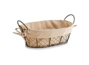 4003368180915 - Bkörbchen mit Griffen country style 30x21x11 cm Zeller