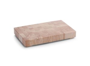 4003368248011 - Hackblock Schneidebrett aus Gummibaum - Zeller 4003368248011 - Hackblock Schneidebrett aus Gummibaum - Zeller