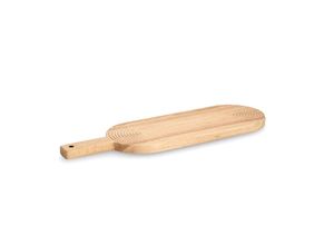 4003368256627 - Schneidebrett ZELLER PRESENT Schneidebrett m Griff Stripes Gummibaum beige (natur) B16cm H2cm L503cm Holzwerkstoff Schneidebretter schöne strukturierte Oberfläche 4003368256627 - Schneidebrett ZELLER PRESENT Schneidebrett m Griff Stripes Gummibaum beige (natur) B16cm H2cm L503cm Holzwerkstoff Schneidebretter schöne strukturierte Oberfläche