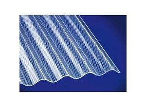 4003412095134 - Polycarbonat-Wellplatte Wabe Sinus 76 18 250 x 1045 cm 26 mm klar