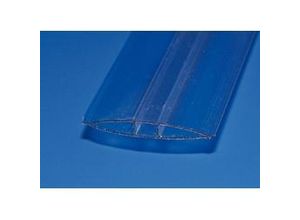 4003412098661 - Polycarbonat H-Profil 250 cm 6 mm klar