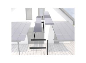 4003412111919 - Terrassendach EW-Satz 120x306cm anthrazit anthrazit 120 x 306 cm 4003412111919 - Terrassendach EW-Satz 120x306cm anthrazit anthrazit 120 x 306 cm