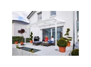 4003412127323 - Premium Terrassendach 4102 x 3060 mm weiß Klima blue 16 mm