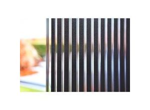 4003412146980 - Doppelstegplatte Zebraplatte 250 x 98 cm 16 mm anthrazit