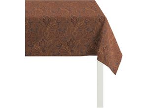 4003440144675 - Tischdecke APELT 3313 INDIAN SUMMER Tischdecken Gr B L 150 cm x 250 cm 1 St rechteckig braun (bronzefarben) Tischdecken Herbstzeit Herbstdeko