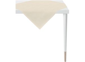 4003440240940 - Mitteldecke APELT Apart LOFT STYLE Tischdecken Gr B L 100 cm x 100 cm 1 St quadratisch beige (natur) UNI-BASIC